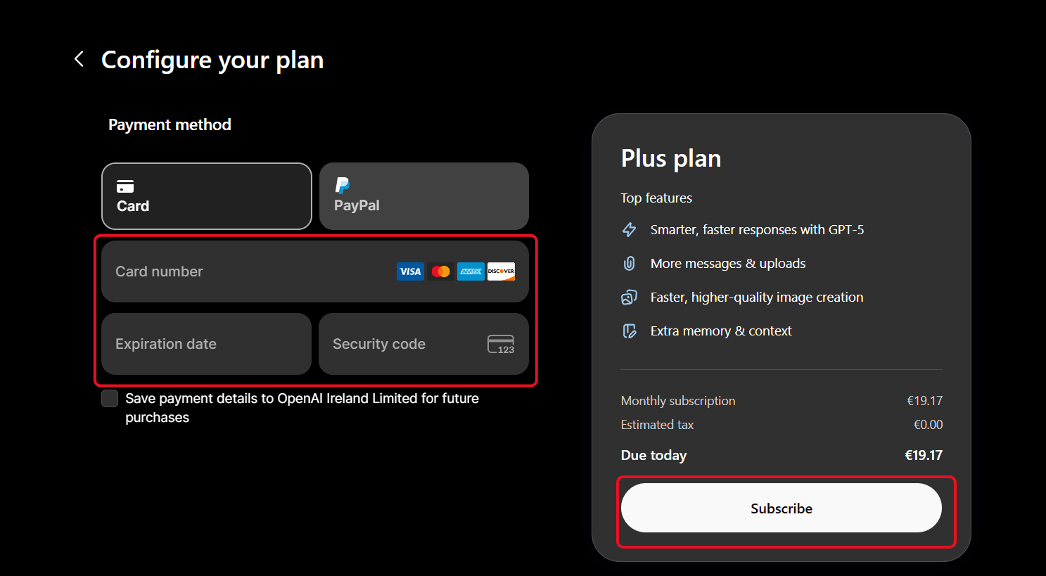 دفع اشتراك ChatGPT Plus باستخدام الكريبتو