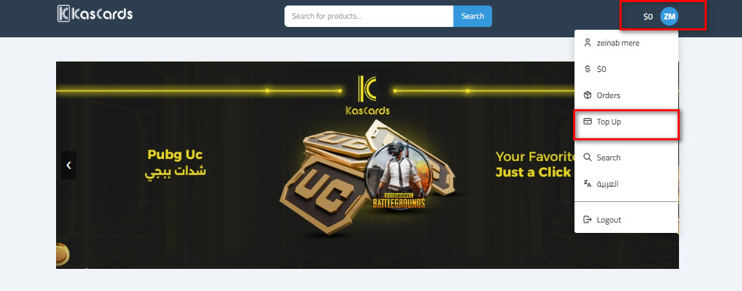 Steps to Top Up Kascards Balance Using Cryptocurrency