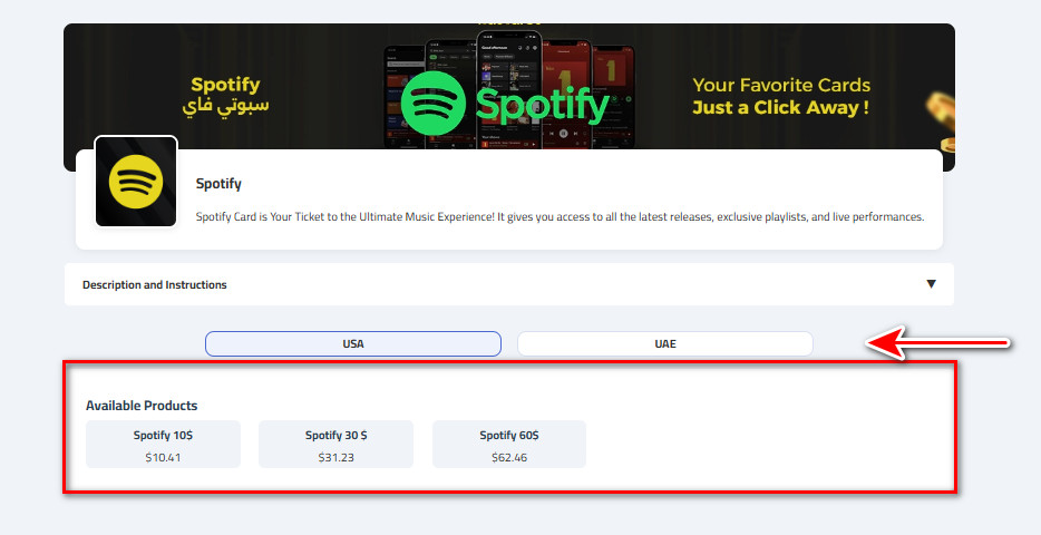 How to purchase Spotify gift cards from kascards