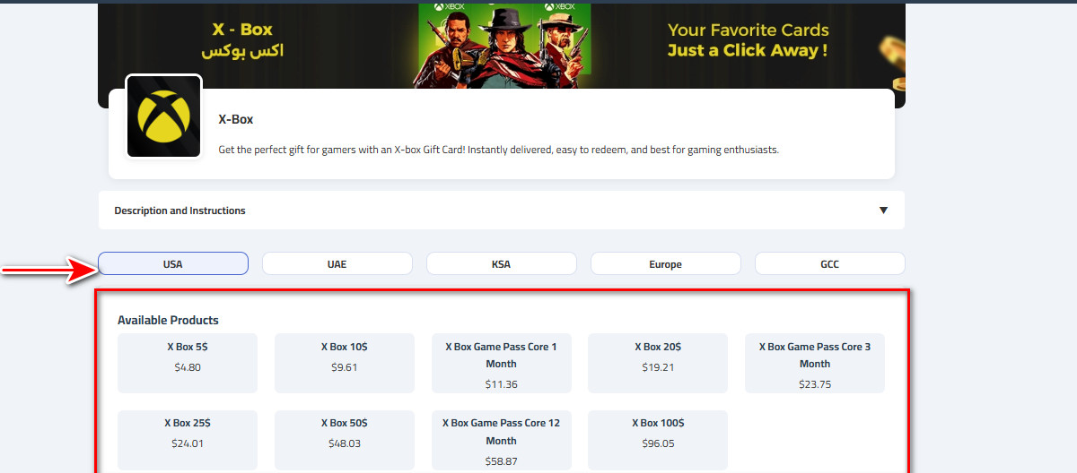 How to Buy Xbox Gift Cards from Kascards?
