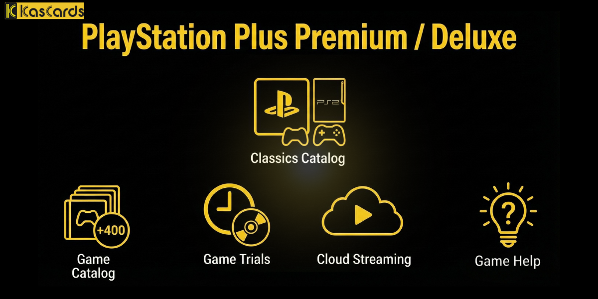 الفئة الثالثة: PlayStation Plus Premium / Deluxe