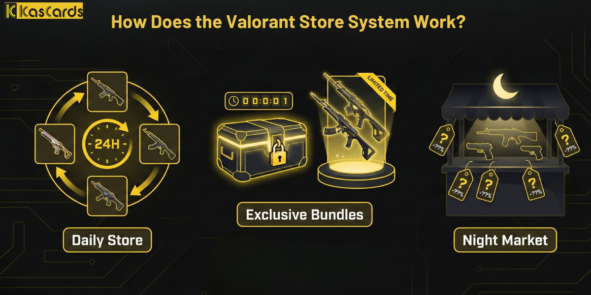 كيف يعمل نظام متجر فالورانت؟