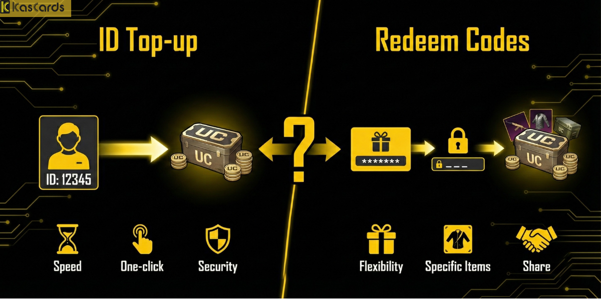 PUBG Mobile ID vs Redeem Codes – Which Should You Choose?