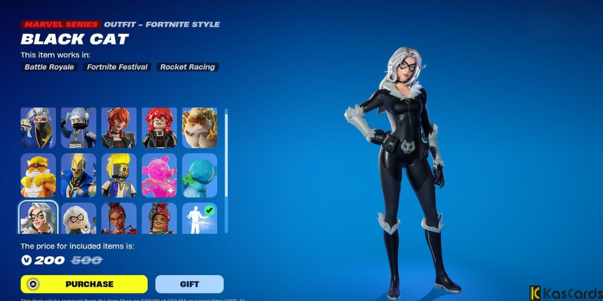 Black Cat (Marvel Item Shop Return)