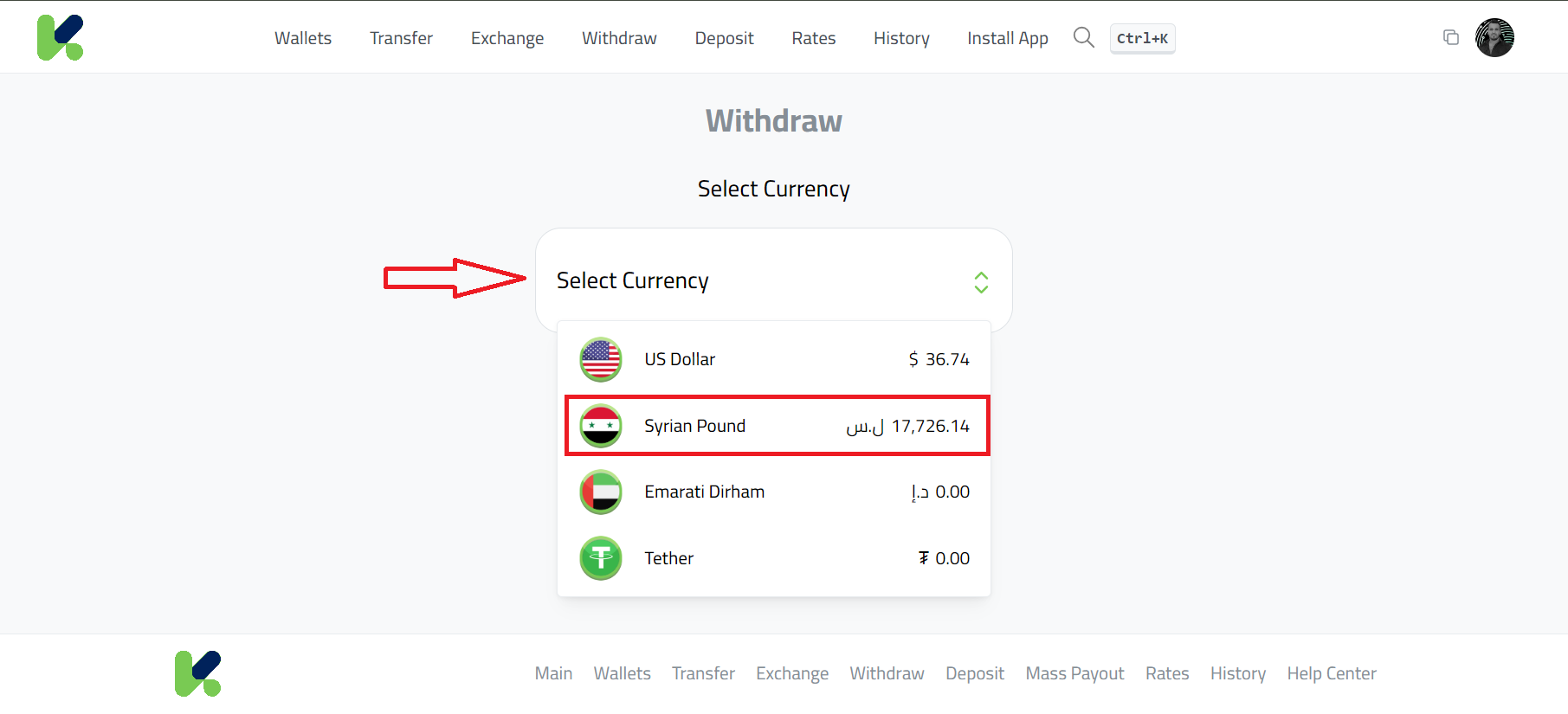 Step-by-Step Exchange USDT to Syrian Pound and Receive it via Bemo Bank