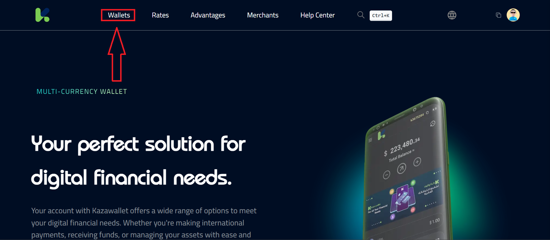 Steps to Send USDT from Cwallet to CoinEX via Kazawallet