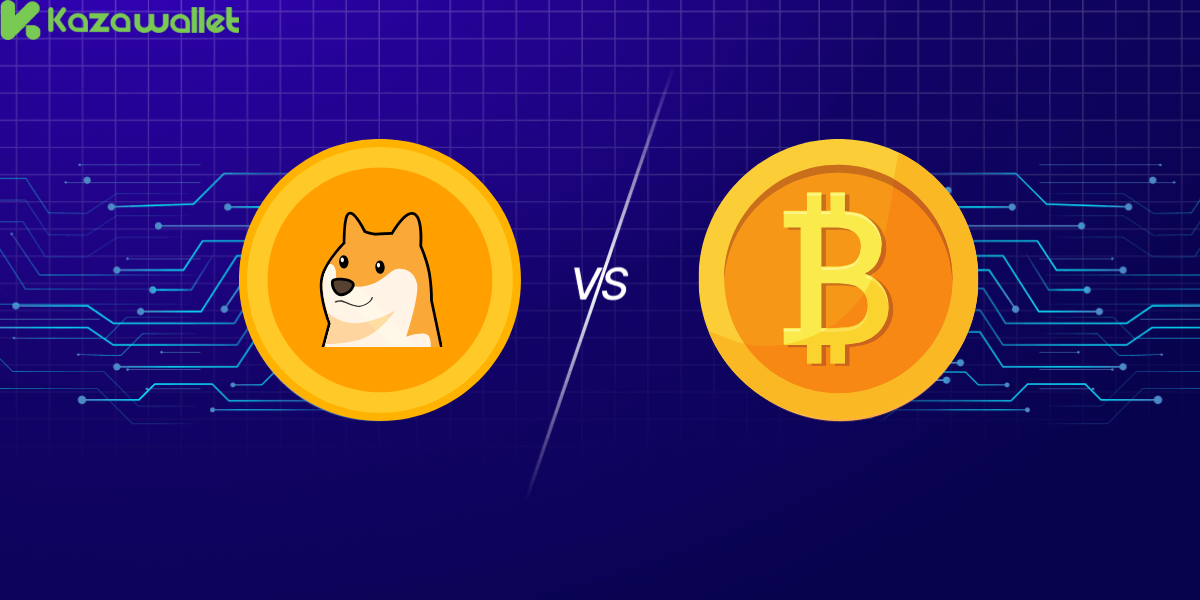 الفرق بين بيتكوين و دوجكوين