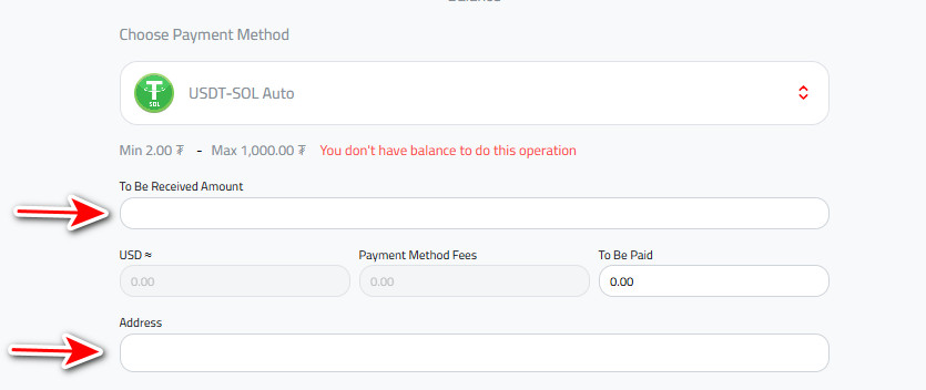 Steps to Withdraw USDT to USDT-BEP20 from Kazawallet