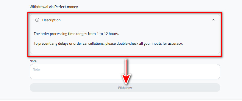 Steps to Withdraw USD to Perfect Money via Kazawallet