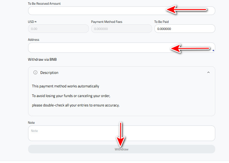 Steps to Withdraw Binance Coin from Kazawallet