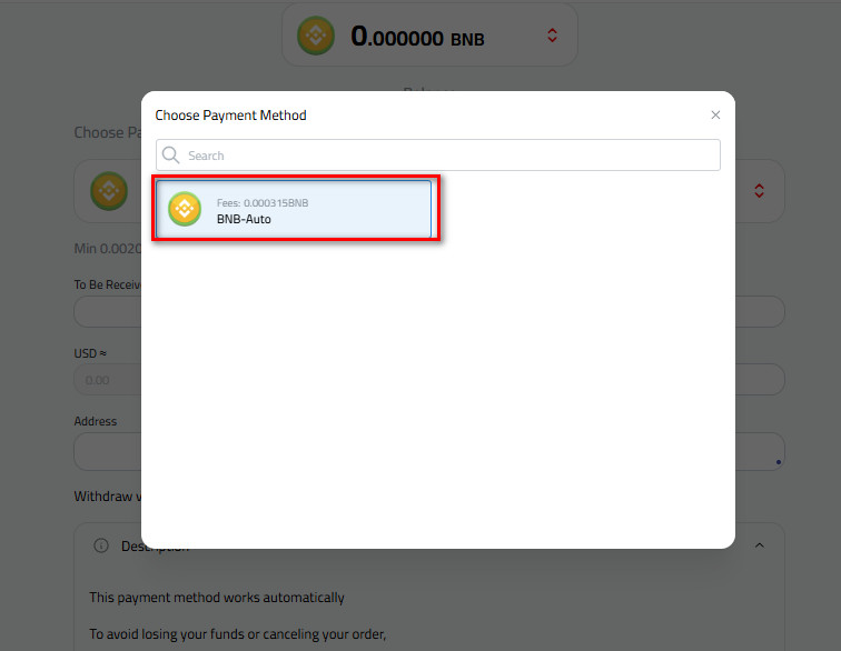 Steps to Withdraw Binance Coin from Kazawallet