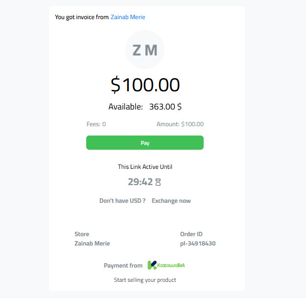 خطوات إنشاء رابط دفع والحصول على الأموال من العميل إلى جيبك