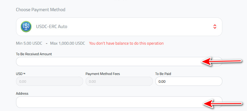 Steps to Withdraw USDC to USDC-ERC20 from Kazawallet