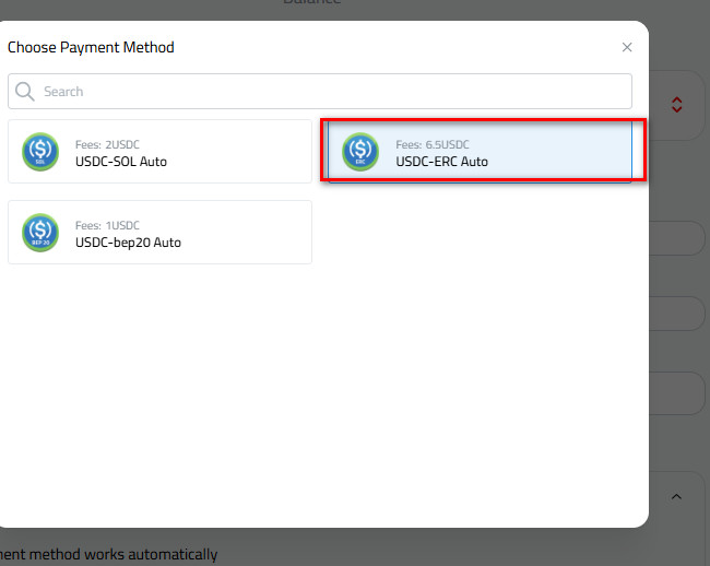 Steps to Withdraw USDC to USDC-ERC20 from Kazawallet