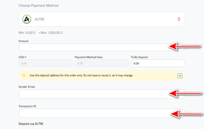 What are the Steps to Deposit USD via AirTM into Kazawallet?