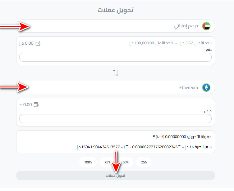 ما هي خطوات شراء ايثريوم في الإمارات؟
