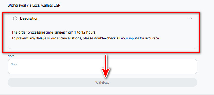 What are the steps to withdraw Egyptian Pounds to Orange Money from Kazawallet?
