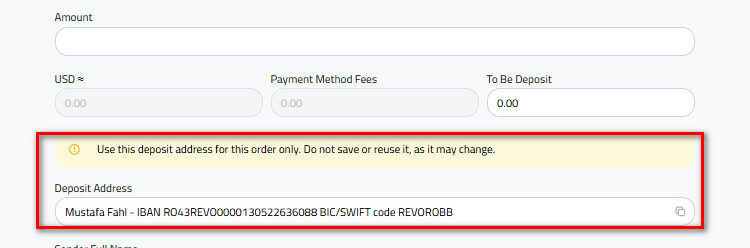 خطوات إيداع اليورو عبر ريفولوت في كذاواليت