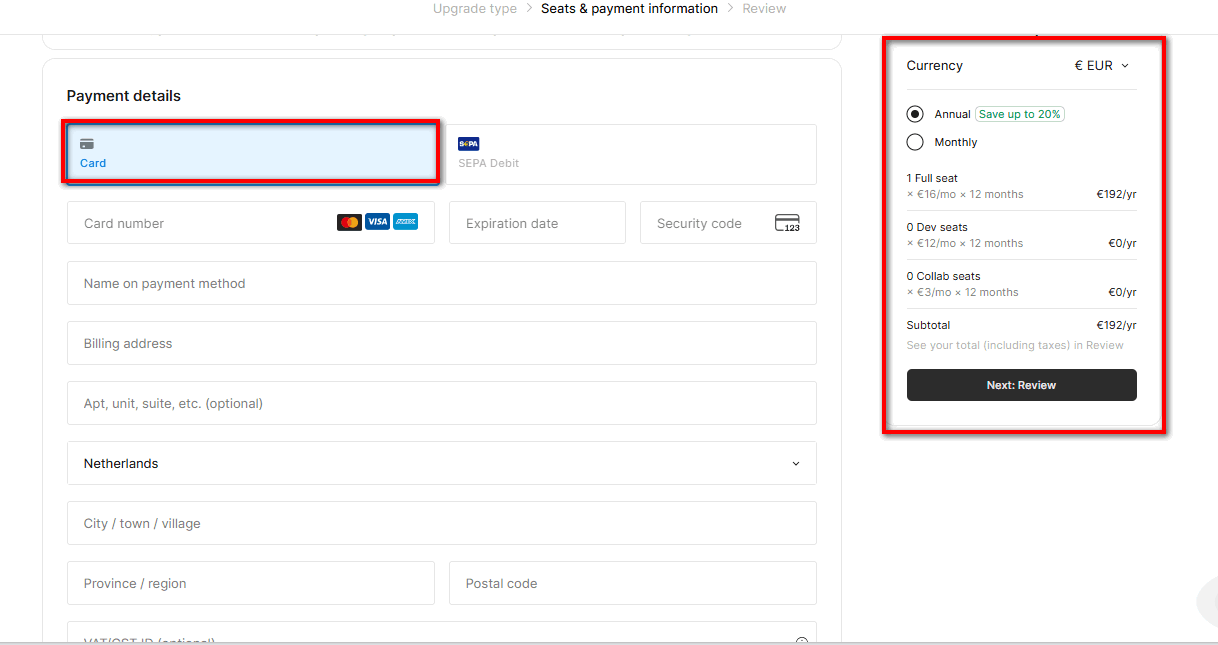كيفية الاشتراك في Figma Pro في سوريا باستخدام العملات الرقمية
