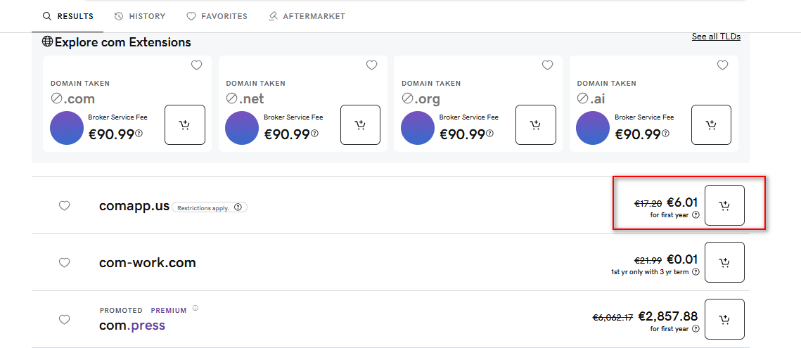 كيفية شراء دومين من GoDaddy باستخدام العملات الرقمية
