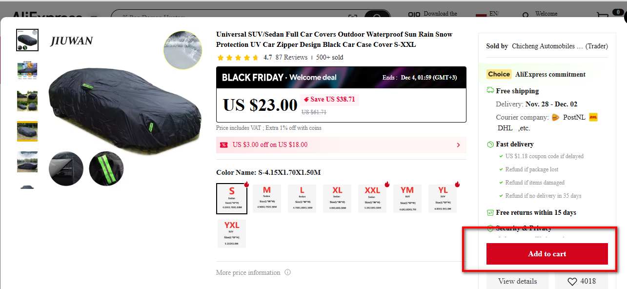 الشراء من علي اكسبريس باستخدام الكريبتو