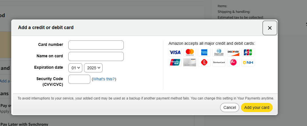كيفية الشراء من أمازون بالعملات الرقمية