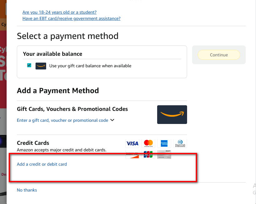 كيف تدفع اشتراك أمازون برايم باستخدام الكريبتو؟