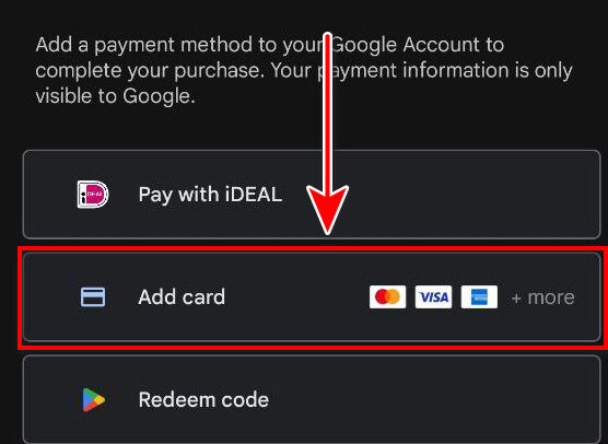 الشحن مباشرة من داخل اللعبة
