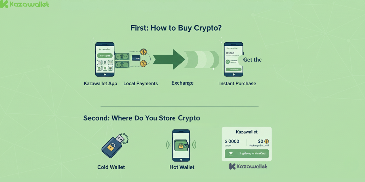 كيف تحصل على العملات المشفرة وأين تحفظها؟