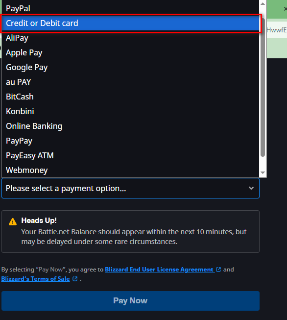 كيف تشتري ألعاب Blizzard باستخدام الكريبتو