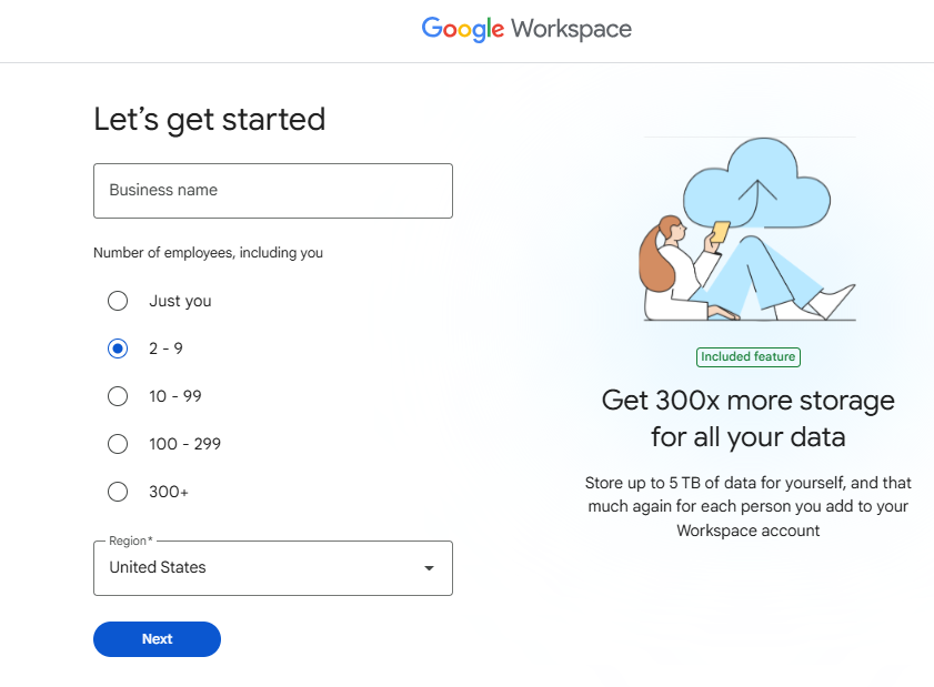 كيف تقوم بإنشاء حساب على Google Workspace؟