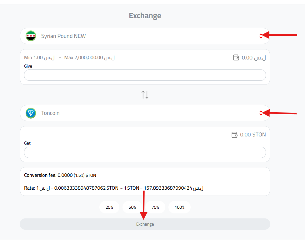 Detailed Steps to Buy Toncoin in Syria