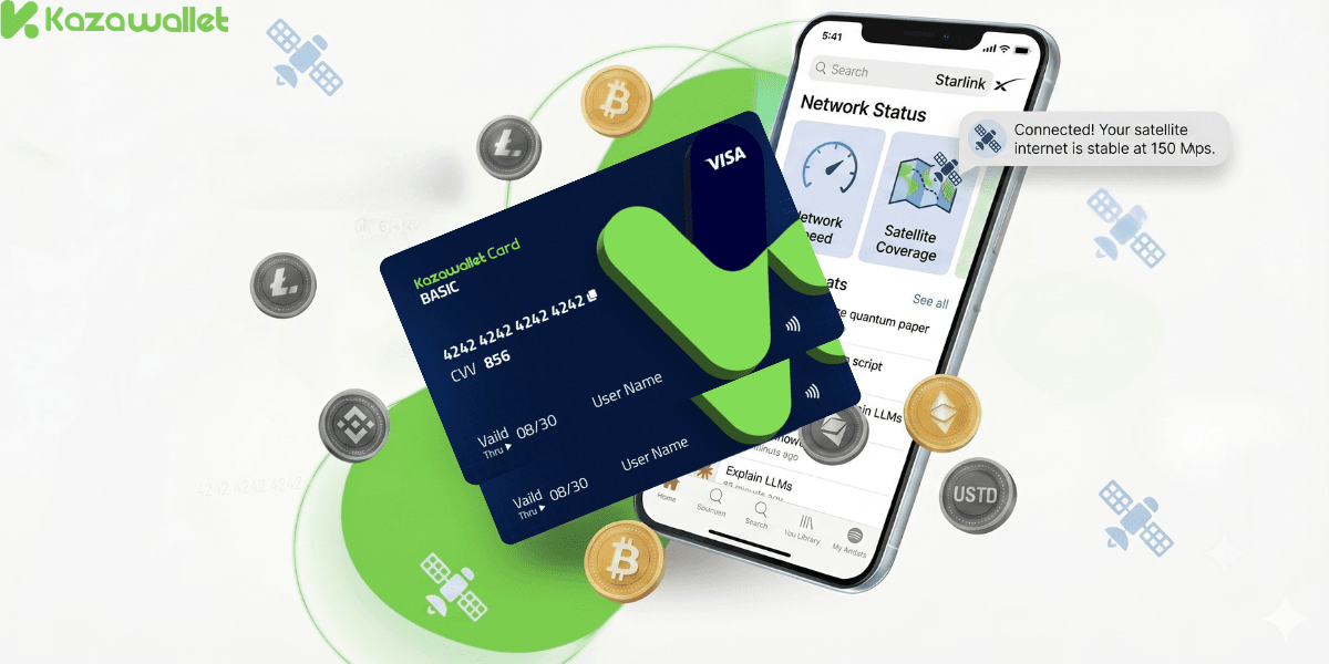 Why Do You Need Kazawallet to Pay for Starlink Internet?