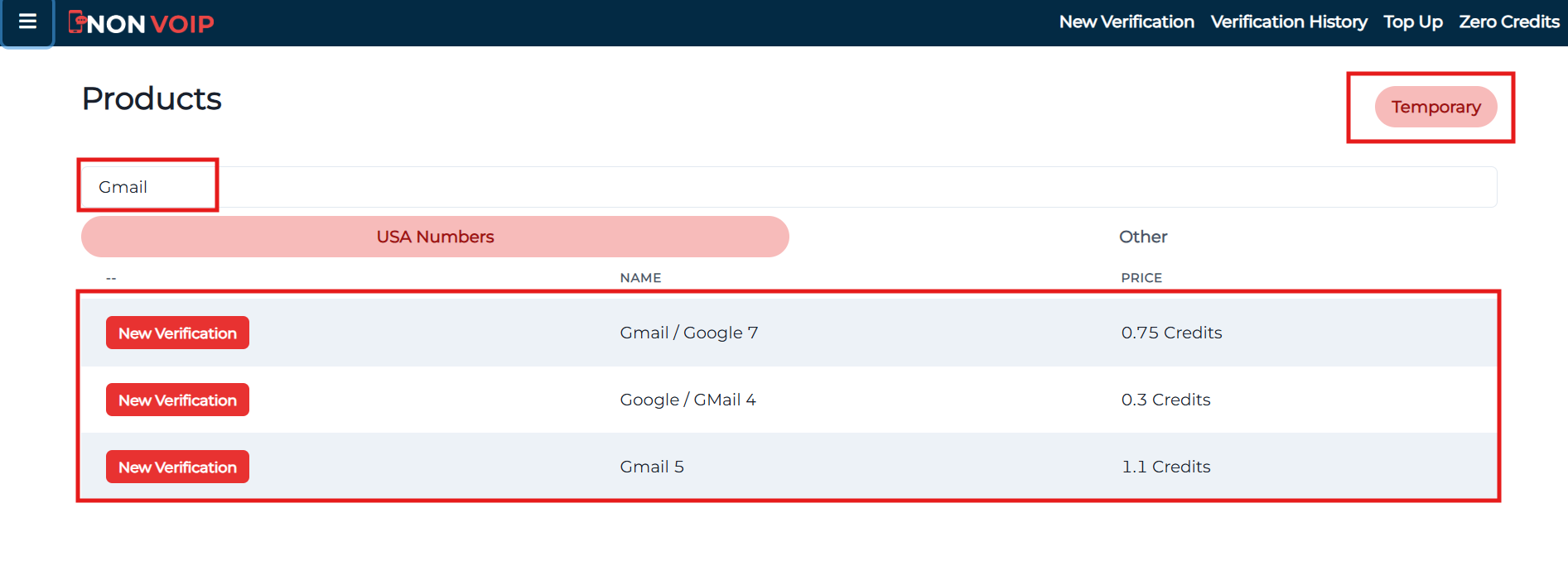 real US number to activate a Gmail account