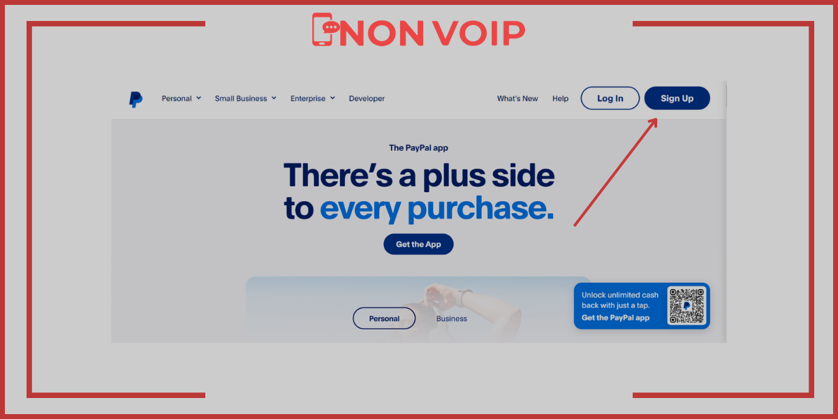 خطوات إنشاء حساب بيبال