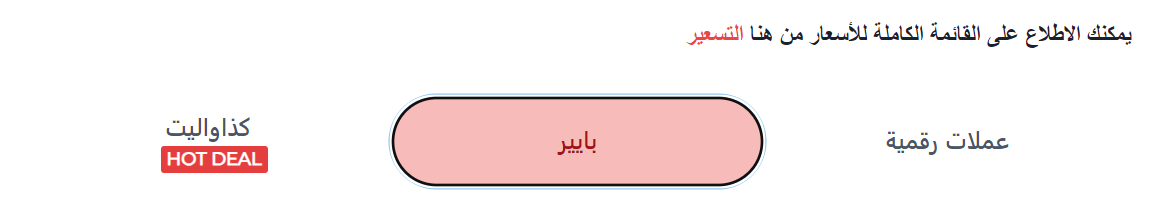 خطوات شحن رصيد حسابك Non-VoIP باستخدام بايير