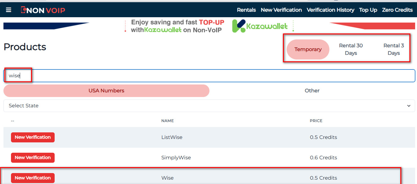 create Wise account without phone number