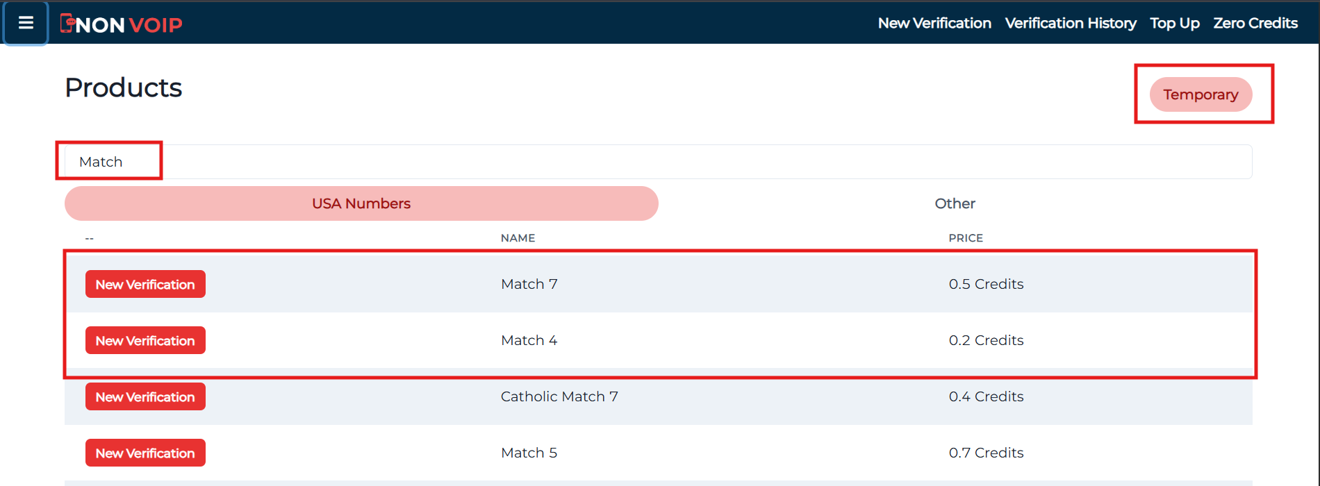 How to Create Match Account Without Phone Number Using Non-Voip