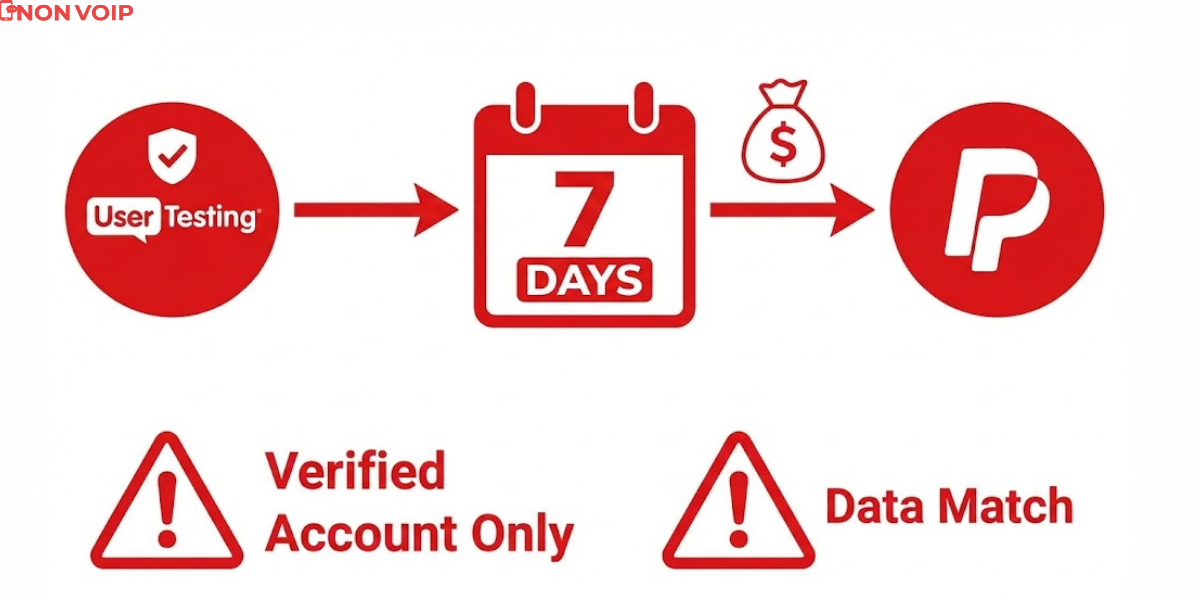 كيف تستلم أموالك من UserTesting؟