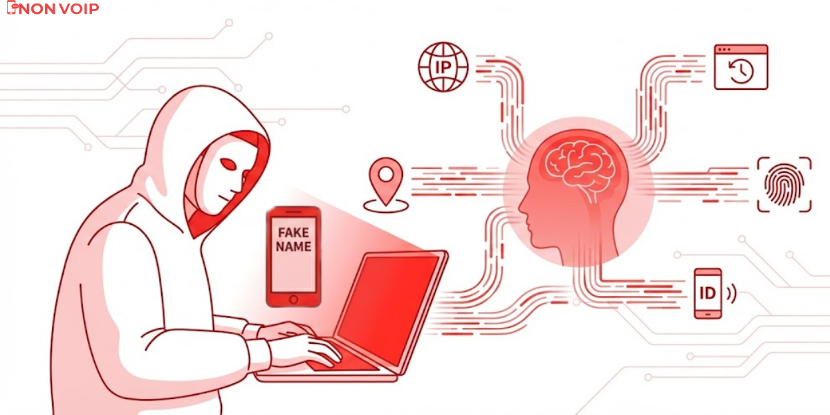 كيف تعرف الشركات من أنت حتى لو استخدمت اسماً مستعاراً؟