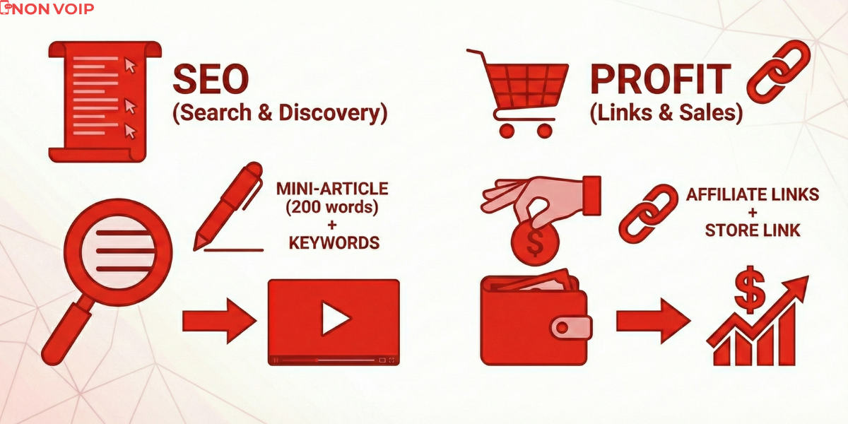 كيف تكتب وصف الفيديو ليتصدر البحث ويزيد الأرباح؟