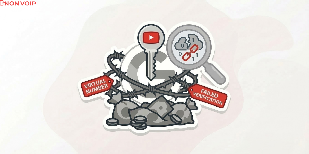 لماذا ترفض جوجل الأرقام الافتراضية؟