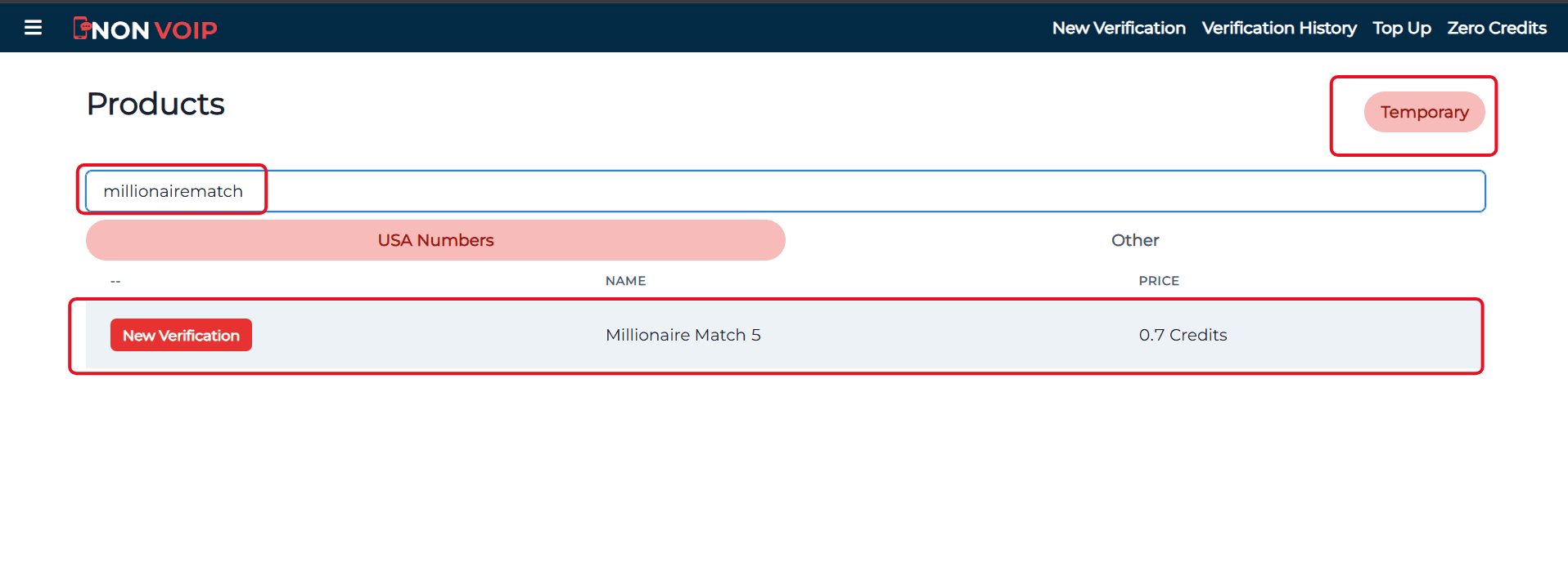 Steps to activate a MillionaireMatch account using a US number