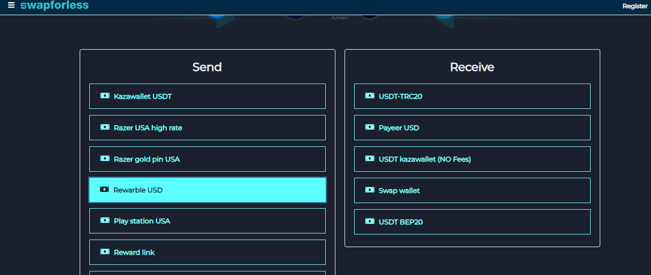 How Does Swapforless Work?