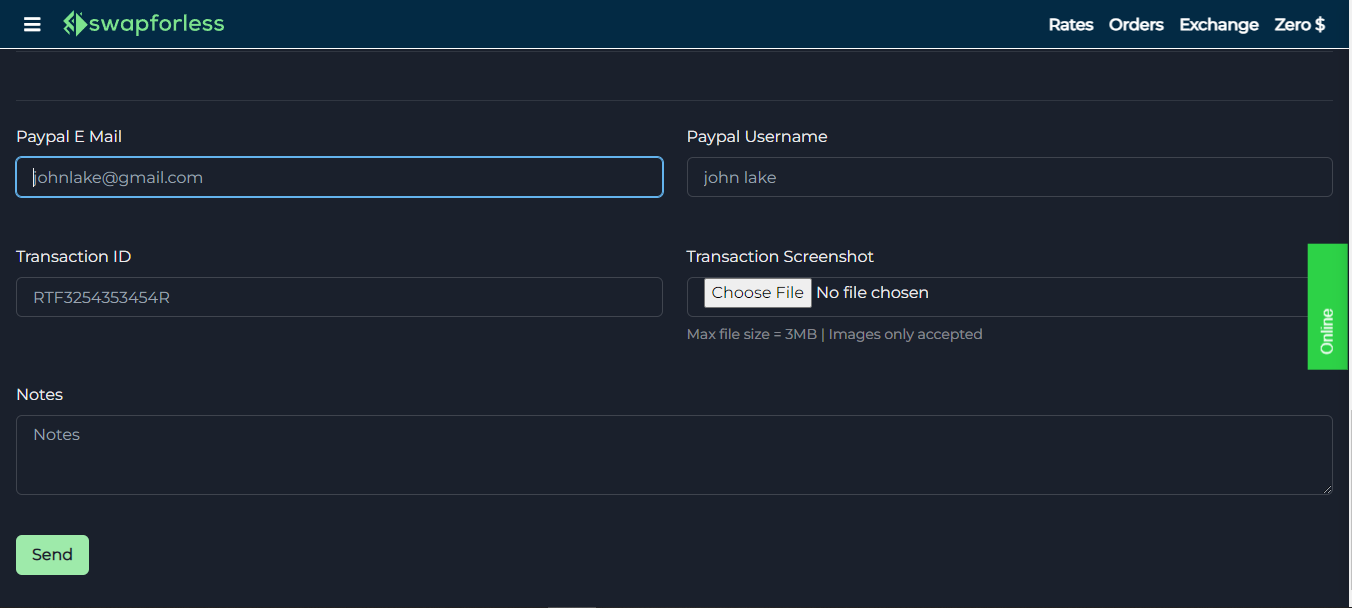 آلية التحويل من PayPal إلى Payeer