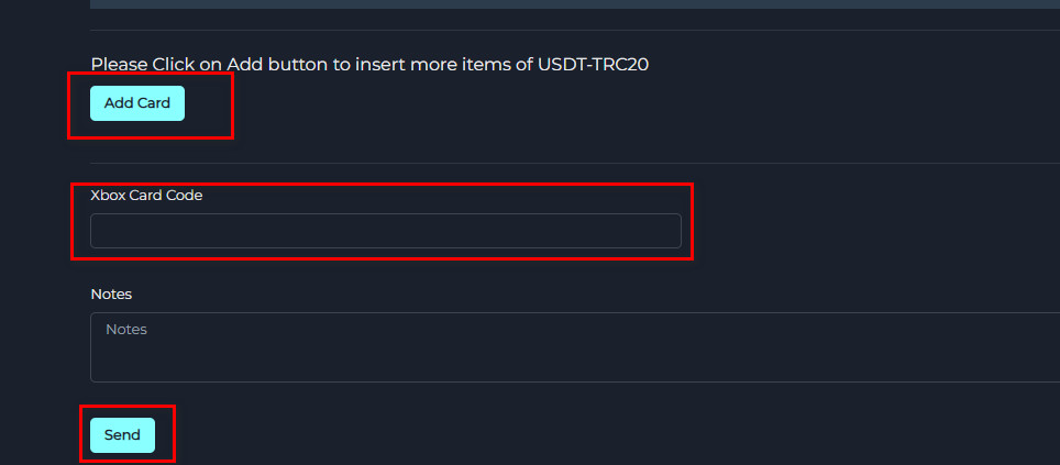 Steps to Exchange Xbox USA Balance to USDT-TRC20 via Swapforless