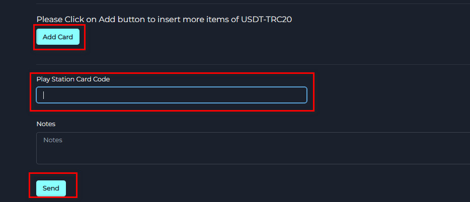 Steps to Exchange Balance from PlayStation USA to USDT-TRC20 via Swapforless