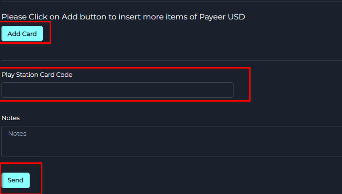 Steps to Exchange balance from PlayStation USA to Payeer USD via Swapforless