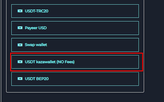 USDT Kazawallet
