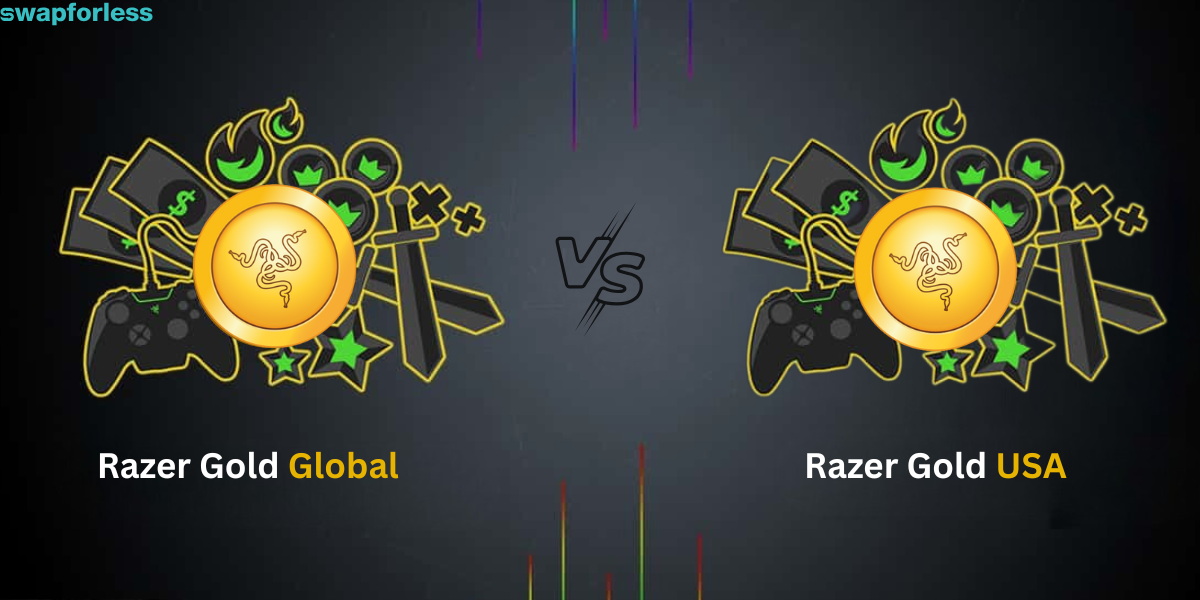 ما الفرق بين Razer Gold Global و Razer Gold USA؟